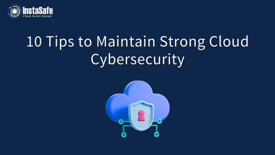 10 Tips To Maintain Strong Cloud Cybersecurity Instasafe Blog 