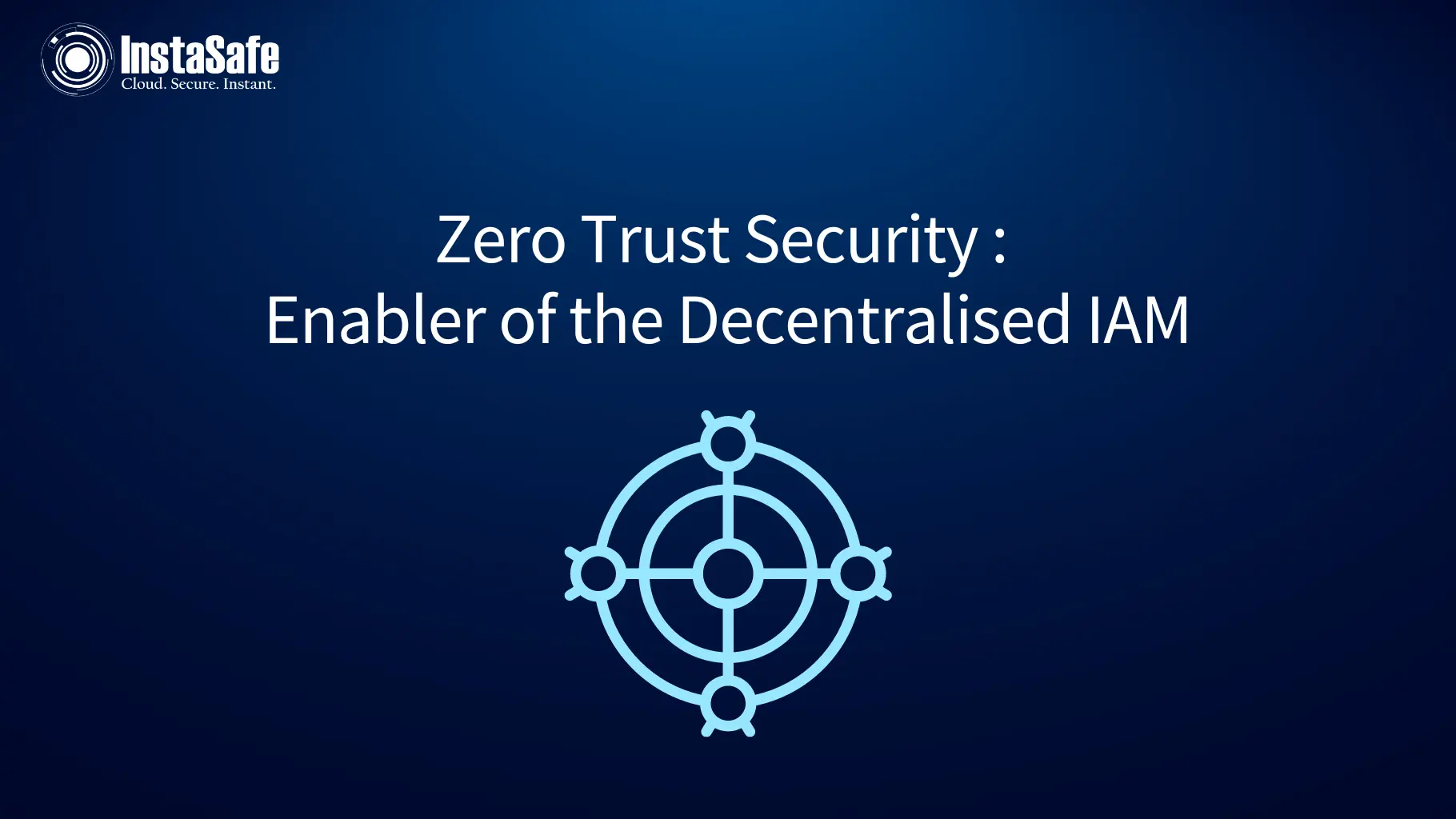 Zero Trust Security : Enabler of the Decentralised IAM