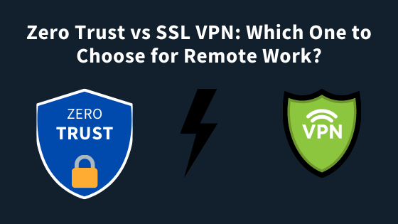 Zero Trust vs SSL VPN: Which One to Choose for Remote Work?