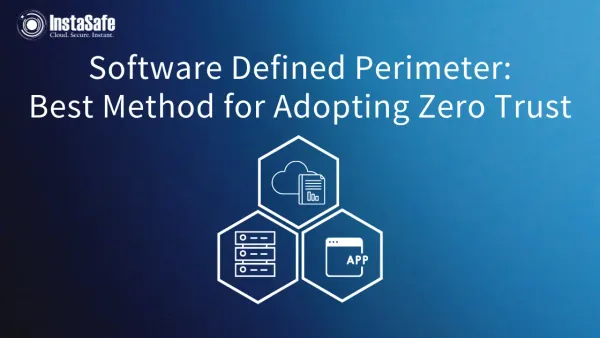 Software Defined Perimeter: Best Method for Adopting Zero Trust