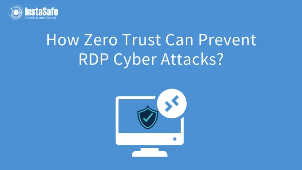 How Can Zero Trust Prevent RDP Cyber Attacks?