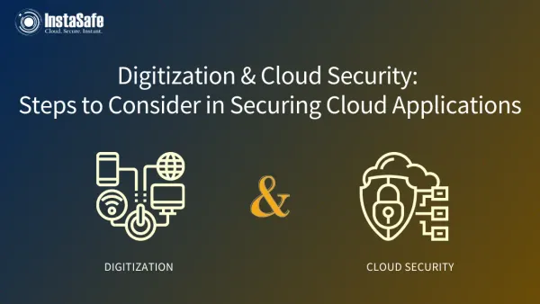 Digitization & Cloud Security: Steps to Consider in Securing Cloud Applications
