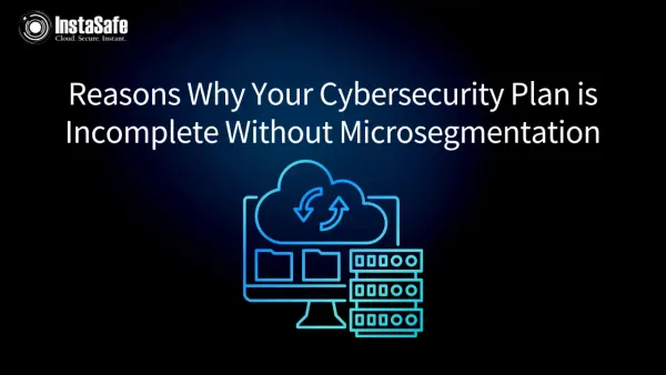 Reasons Why Your Cybersecurity Plan is Incomplete Without Microsegmentation