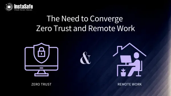 The Need to Converge Zero Trust and Remote Work
