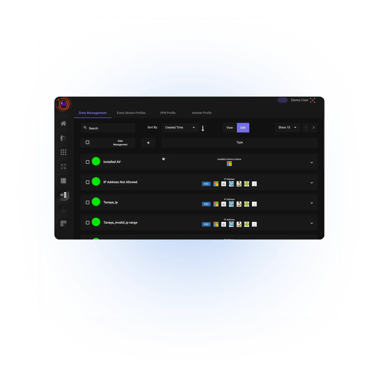 Apply Device posture profile in Access Policy