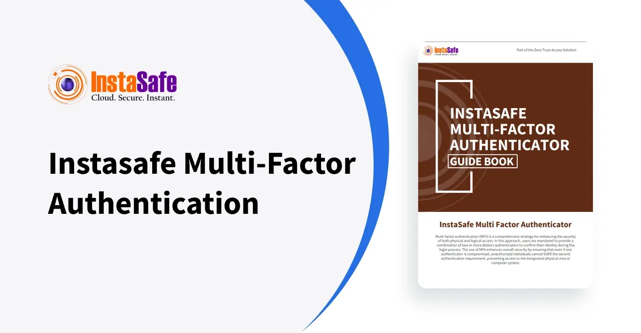 Whitepaper — InstaSafe Multi-Factor Authentication (MFA) — cover